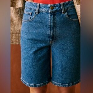 Sezane Belton shorts, size 8, NWT